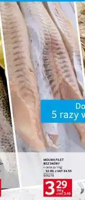 Selgros MOLWA FILET BEZ SKÓRY oferta