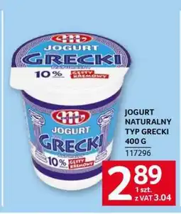 Selgros Jogurt Naturalny Typ Grecki 400 g oferta