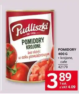 Selgros PUDLISZKI Pomidory krojone oferta