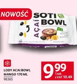 Selgros Lody Acai Bowl Mango 170 ml oferta