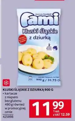 Selgros KLUSKI ŚLĄSKIE Z DZIURKĄ 900 G oferta