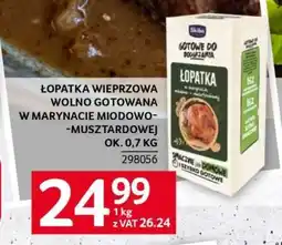 Selgros Łopatka wieprzowa wolno gotowana w marynacie miodowo-musztardowej oferta
