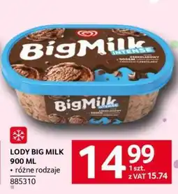 Selgros Lody Big Milk 900 ml oferta