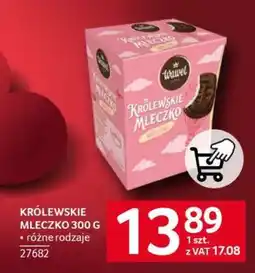 Selgros KRÓLEWSKIE MLECZKO 300 G oferta