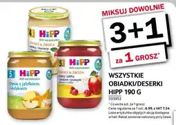 Selgros WSZYSTKIE OBIADKI/DESERKI HIPP 190 G oferta