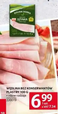 Selgros Wędlina bez konserwantów plastry 100 g oferta