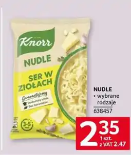 Selgros Knorr Nudle Ser w Ziołach oferta