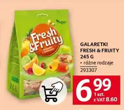 Selgros GALARETKI FRESH & FRUITY 245 G oferta