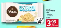 Selgros WAFFLE BEZCUKROWE 110 G oferta