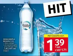 Selgros WODA KROPLA BESKIDU 1,5 L oferta