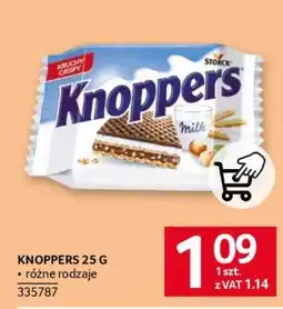Selgros KNOPPERS 25 G oferta