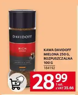Selgros Kawa Davidoff oferta