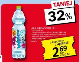 Selgros NAPÓJ KUBUŚ WATERRR 1,5 L oferta