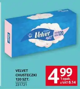 Selgros VELVET CHUSTECZKI 120 SZT oferta