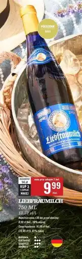 Biedronka LIEBFRAUMILCH 750 ML oferta