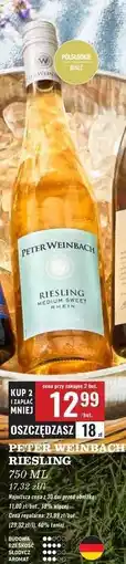 Biedronka PETER WEINBACH RIESLING oferta