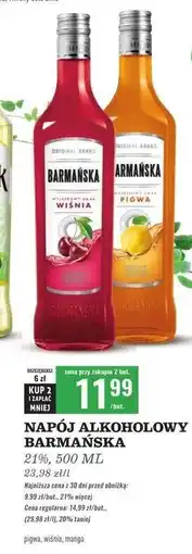 Biedronka NAPÓJ ALKOHOLOWY BARMAŃSKA oferta
