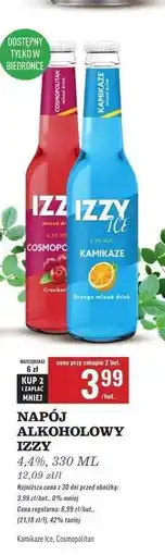 Biedronka NAPÓJ ALKOHOLOWY IZZY oferta