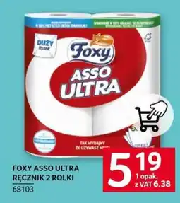 Selgros FOXY ASSO ULTRA RĘCZNIK 2 ROLKI oferta
