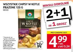 Selgros Wszystkie chipsy w kotle prażone 125 g oferta