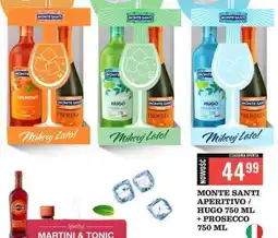 Biedronka MONTE SANTI APERITIVO / HUGO 750 ML + PROSECCO 750 ML oferta