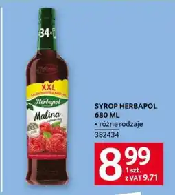 Selgros SYROP HERBAPOL 680 ML oferta