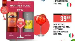 Biedronka MARTINI FIERO 750 ML + TONIC SCHWEPPES 850 ML oferta