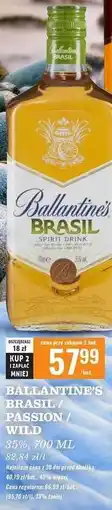 Biedronka BALLANTINE'S BRASIL / PASSION / WILD oferta