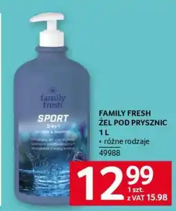 Selgros FAMILY FRESH ŻEL POD PRYSZNIC 1 L oferta