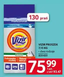 Selgros VIZIR PROSZEK 7,15 KG oferta