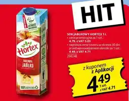 Selgros Sok jabłkowy Hortex 1l oferta