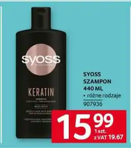 Selgros SYOSS Szampon oferta