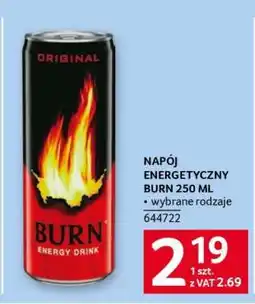 Selgros Napój energetyczny Burn, 250 ml oferta