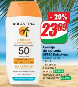 Dino Emulsja do opalania Kolastyna oferta