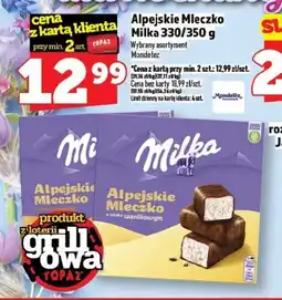 Topaz Mleczko alpejskie Milka oferta