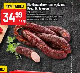 Polomarket Kiełbasa drzewem wędzona Rzeźnik Szymon oferta