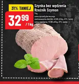 Polomarket Szynka bez wędzenia Rzeźnik Szymon oferta