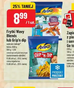 Polomarket Frytki Wavy Blends lub Grip'n dip Aviko oferta