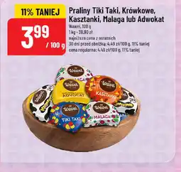 Polomarket Praliny Tiki Taki, Krówkowe, Kasztanki, Malaga lub Adwokat oferta