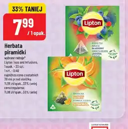 Polomarket Herbata piramidki Lipton oferta