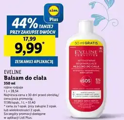 Lidl Mleczko multiregeneracyjne do ciała sos Eveline Extra Soft oferta