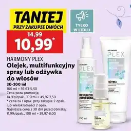 Lidl Odżywka do włosów Harmony Plex oferta