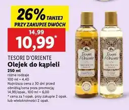 Lidl Olejek do kąpieli riso & tsubaki Tesori D'oriente oferta