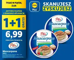 Lidl Serek mascarpone Pilos oferta