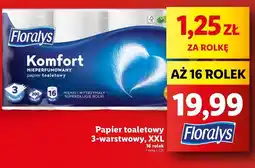 Lidl Papier toaletowy komfort Floralys oferta