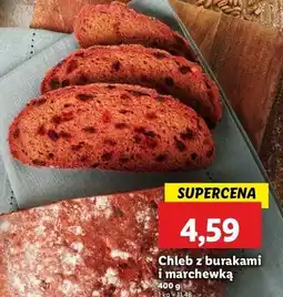Lidl Chleb z burakami i marchewką oferta