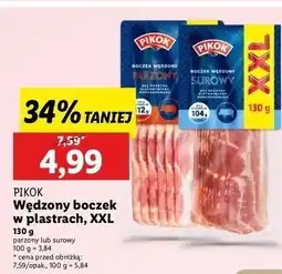 Lidl Boczek parzowny wędzony w plastrach Pikok oferta
