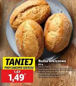 Lidl Bułka orkiszowa oferta
