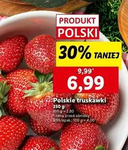 Lidl Truskawki polska oferta