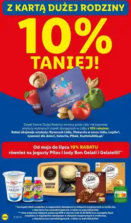 Lidl Lody white chocolate almond Bon Gelati oferta